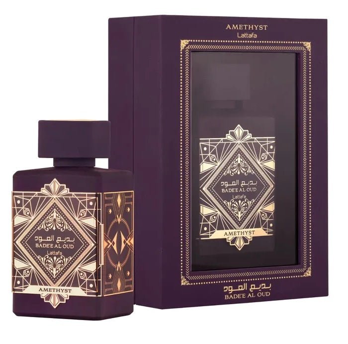 Badee Al Oud Amethyst by Lattafa - Eau de Parfum - 100 ml - LuxScents.nl